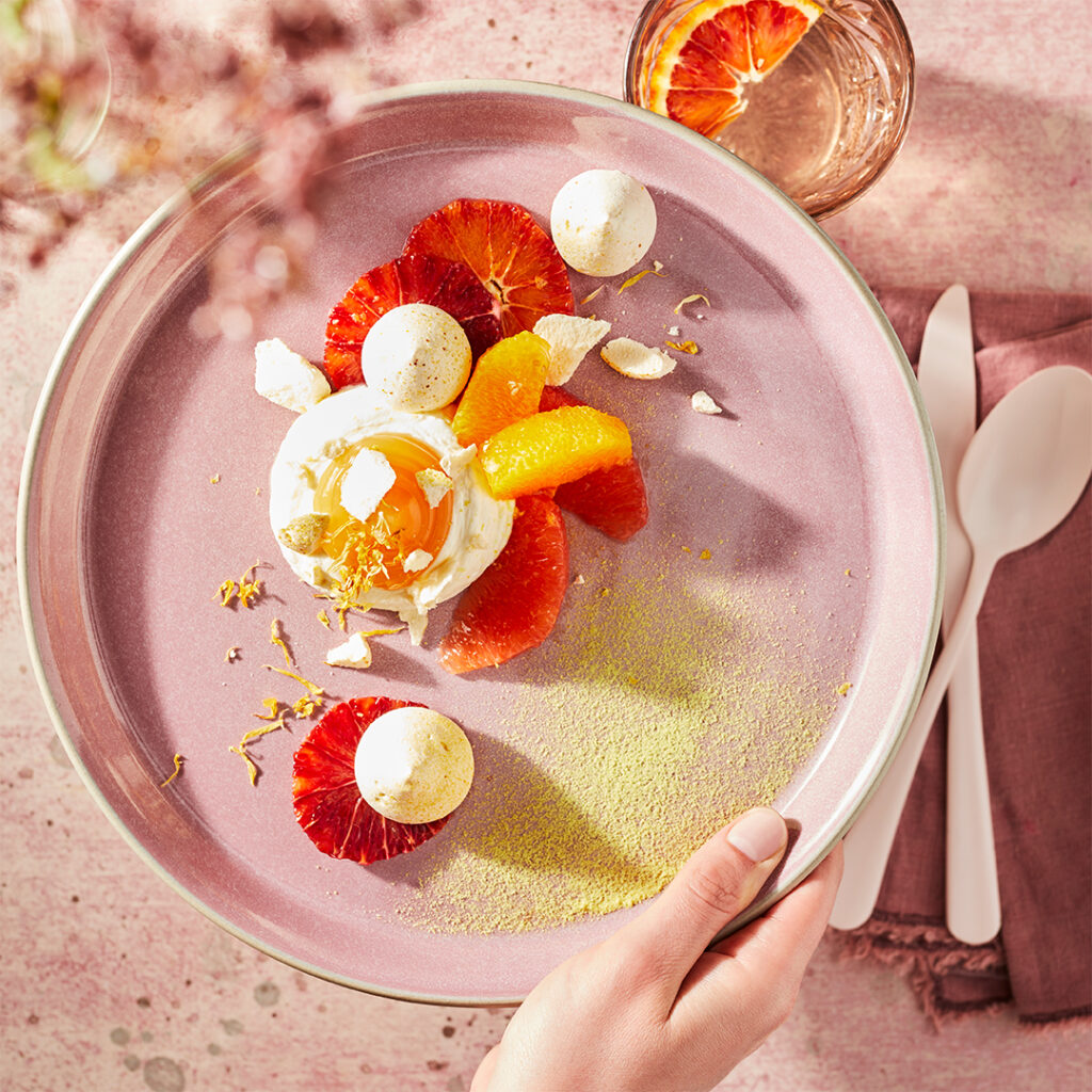 Hela Goudsbloem - Hela California Sun Lemon - Pavlova dessert