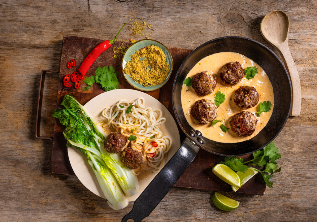 Oosterse gehaktballen met Hela Lekkerste Ballenmix