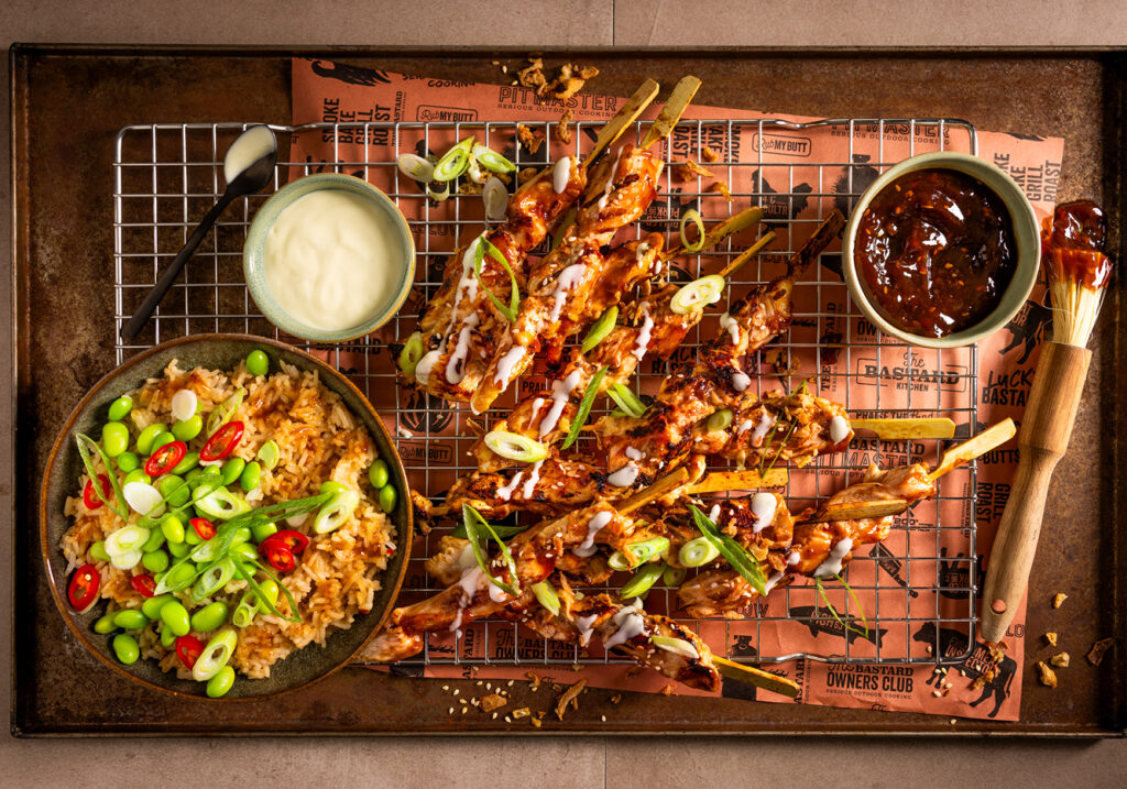 Asian Umami Yakitori kip spies