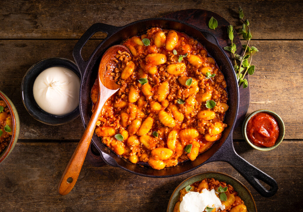 Gnocchi met pomodoro italia