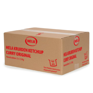 Hela Kruiden Ketchup Curry Original 2x7,5 kg