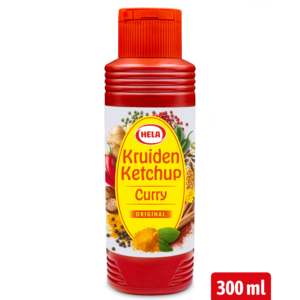 Hela Kruiden Ketchup Curry Original 300 ml