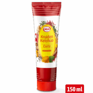 Hela Kruiden Ketchup Curry Original 7x150 ml