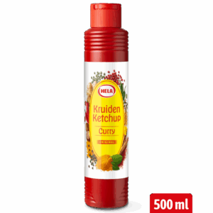 Hela Kruiden Ketchup Curry Original 500 ml