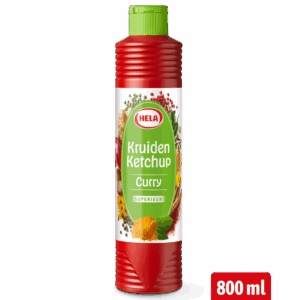 Hela Kruiden Ketchup Curry Superieur 12x800 ml