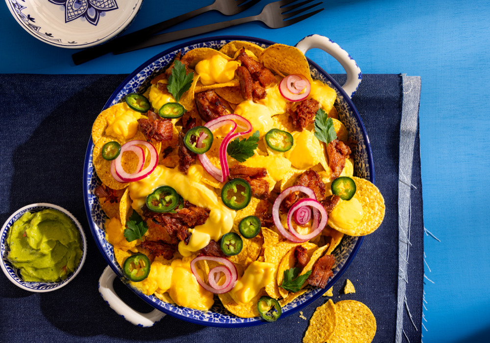 kaassaus recept - nachos