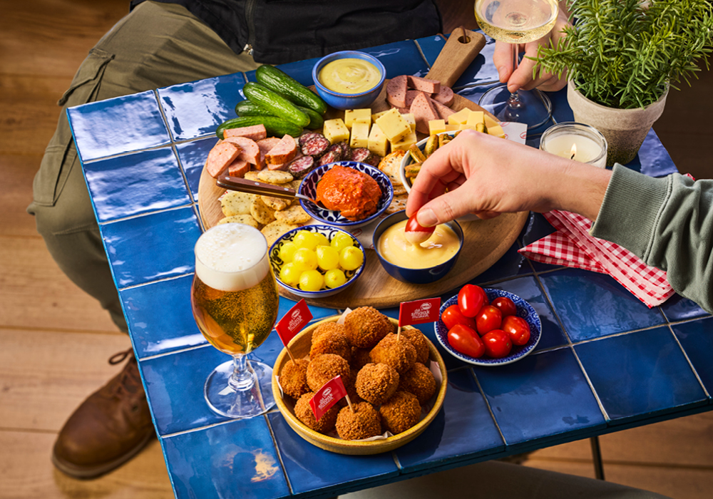 Kaassaus recept - borrelplank