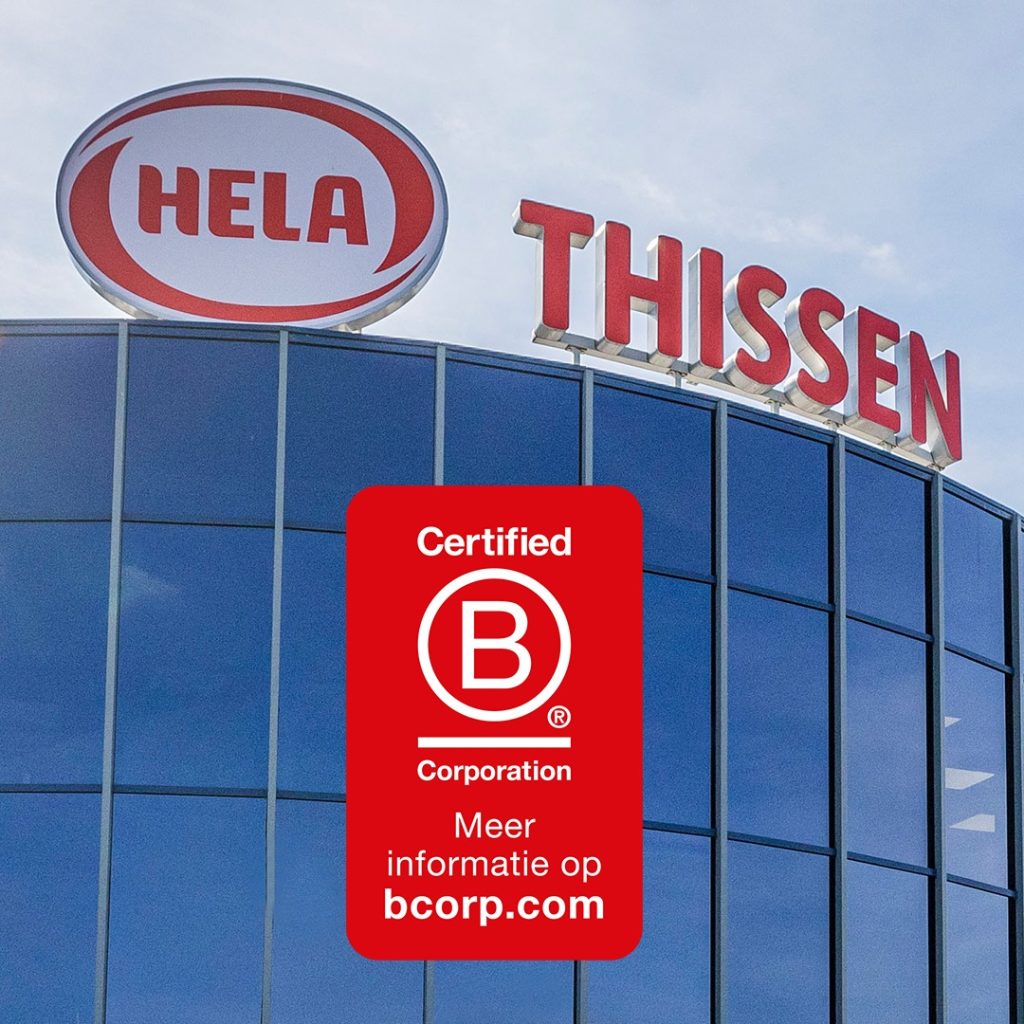 Hela is een certified B Corporation™